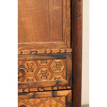 寄木細工飾り棚　G243 