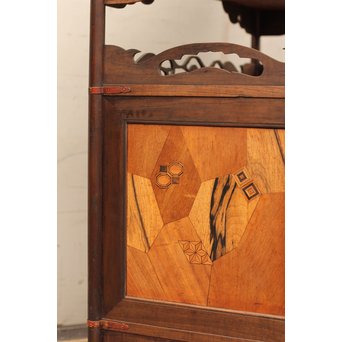 寄木細工飾り棚　G243 