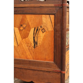 寄木細工飾り棚　G243 