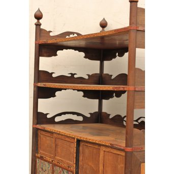 寄木細工飾り棚　G243 