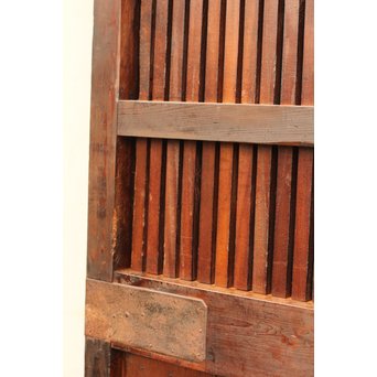鉄づくし巾着金具格子蔵戸　W356 