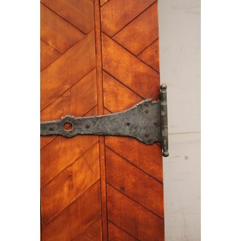 ヘリンボーンC装飾ナチュラル洋館ドア　B714 