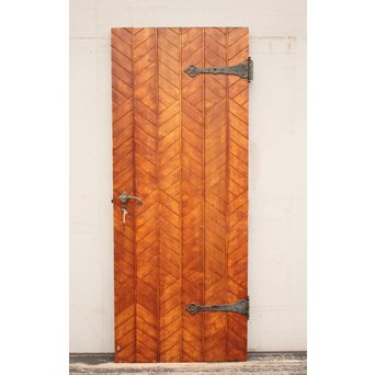 ヘリンボーンC装飾ナチュラル洋館ドア　B714