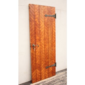 ヘリンボーンC装飾ナチュラル洋館ドア　B714 