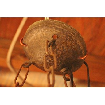 洋館シャンデリア照明　A1291 ※先端にはギボシが付けてあります　上部金具を天井に直に固定する仕様です