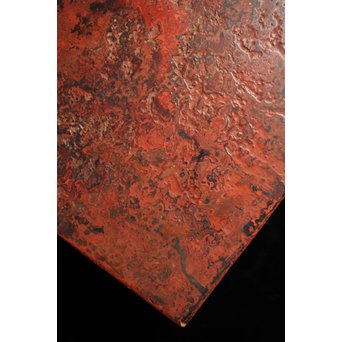 堆漆の板　S1818 