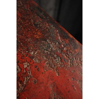 堆漆の板　S1818 