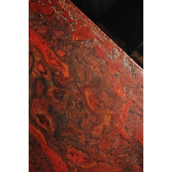 堆漆の板　S1818 