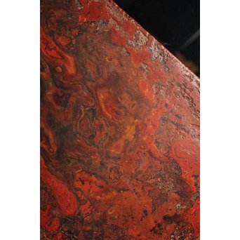 堆漆の板　S1818 