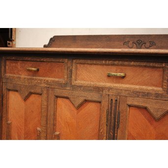 アールデコ寄木サイドボード　G245 