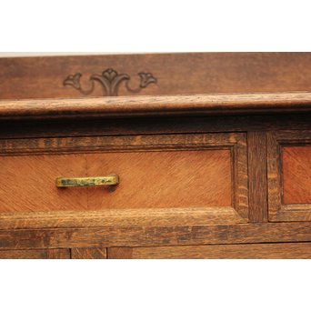 アールデコ寄木サイドボード　G245 