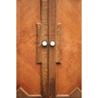 アールデコ寄木サイドボード　G245 