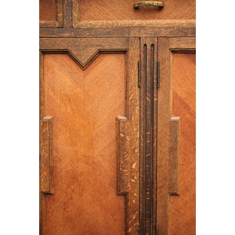 アールデコ寄木サイドボード　G245 