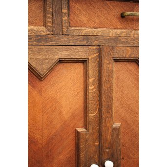 アールデコ寄木サイドボード　G245 