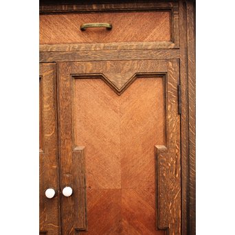 アールデコ寄木サイドボード　G245 