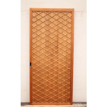 ダビデ升格子の建具　B721