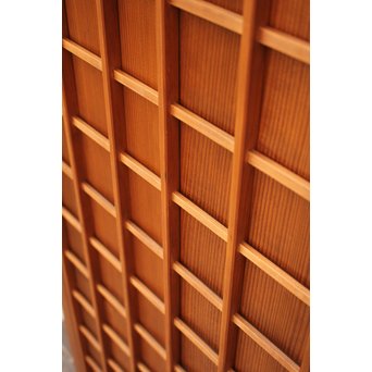 ダビデ升格子の建具　B721 