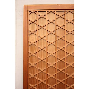 ダビデ升格子の建具　B721 