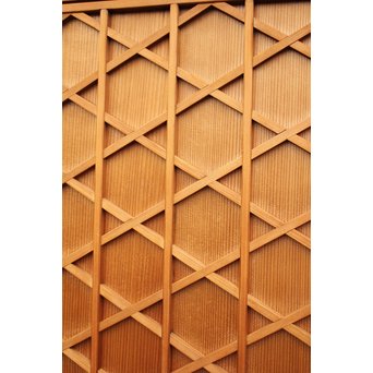 ダビデ升格子の建具　B721 