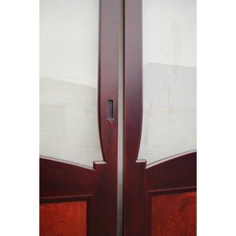 極上ダイア色ガラスの豪華ガラス建具　2枚1組　GD743 