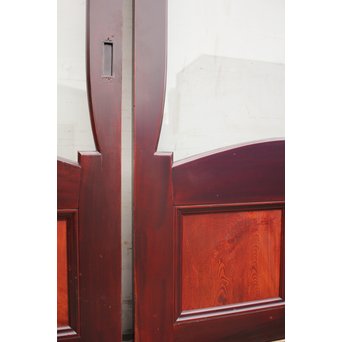 極上ダイア色ガラスの豪華ガラス建具　2枚1組　GD743 