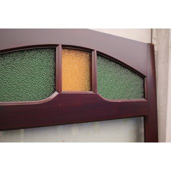 極上ダイア色ガラスの豪華ガラス建具　2枚1組　GD743 