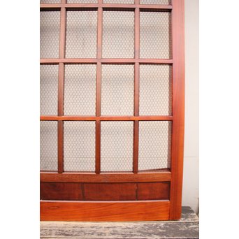 珍品総欅斜めくぐり戸　W370 