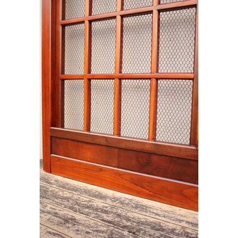 珍品総欅斜めくぐり戸　W370 