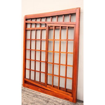 珍品総欅斜めくぐり戸　W370 