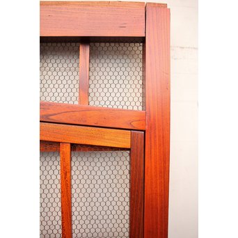 珍品総欅斜めくぐり戸　W370 