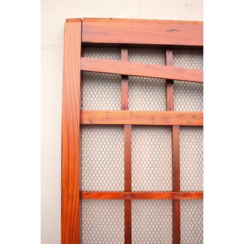 珍品総欅斜めくぐり戸　W370 