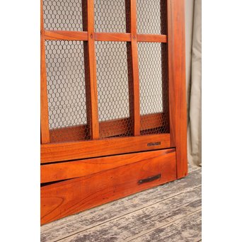 珍品総欅斜めくぐり戸　W370 