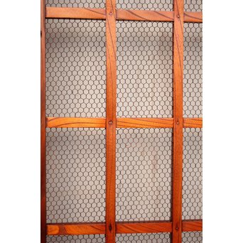 珍品総欅斜めくぐり戸　W370 