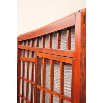 珍品総欅斜めくぐり戸　W370 