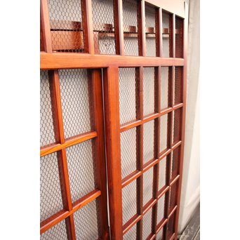 珍品総欅斜めくぐり戸　W370 