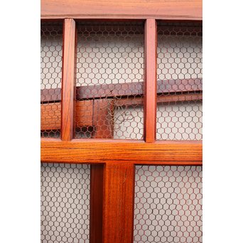 珍品総欅斜めくぐり戸　W370 