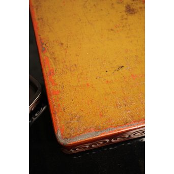 屈輪文彫漆硯箱　S1899 