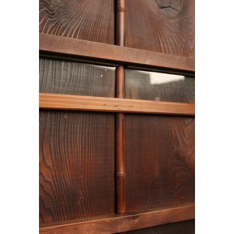 節からの覗き穴のある板戸　B731 