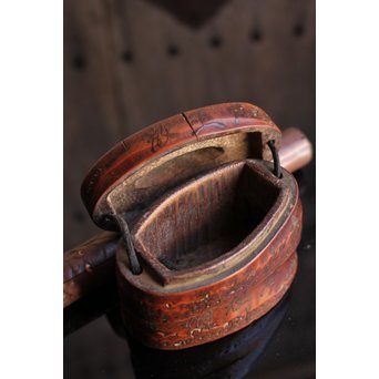 竹根の煙草入れ　S1940 