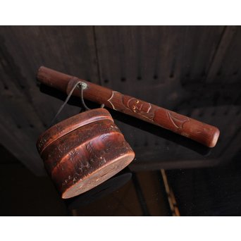 竹根の煙草入れ　S1940 