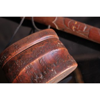 竹根の煙草入れ　S1940 