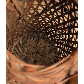 三世三代早川尚古斎作　竹花籠　S1943 