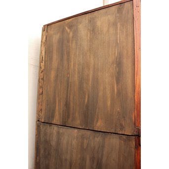 縦桟引戸の欅階段箪笥　M54 