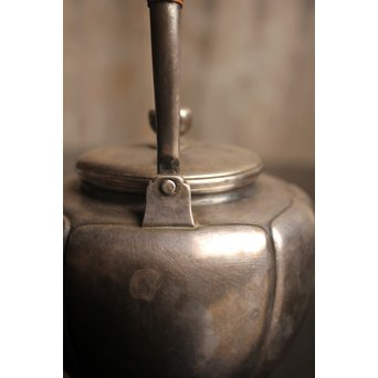 在銘阿古陀純銀瓶/湯沸/水注　K86 