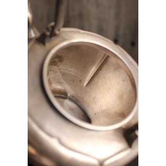 在銘阿古陀純銀瓶/湯沸/水注　K86 