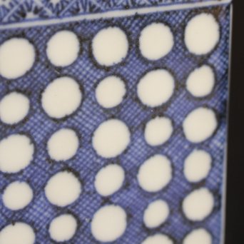 三浦竹泉銘祥瑞手銀火屋四方香炉　K104 