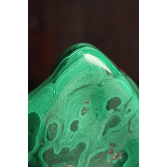 孔雀石擺件/置物　S2039 