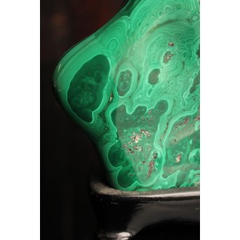 孔雀石擺件/置物　S2039 