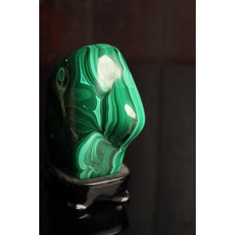 孔雀石擺件/置物　S2039 