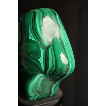 孔雀石擺件/置物　S2039 